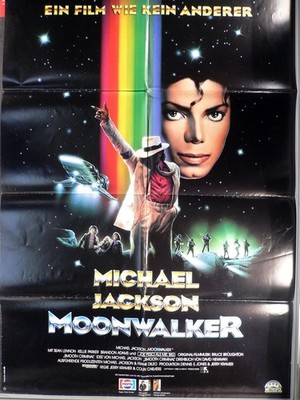 Moonwalker - Michael Jackson - Filmposter A1 84x60cm gefaltet (2)
