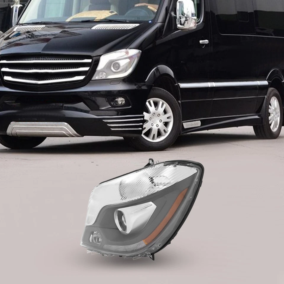 Left Headlight For 2014-2018 Freightliner /Mercedes Sprinter 2500 3500 Foto 3 de 4
