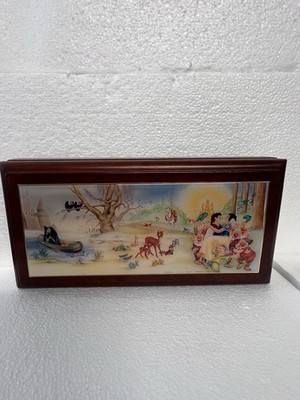 Disney Fantasma Mickey Mouse Snow White Watch Display Box & Warranty (No Watch)
