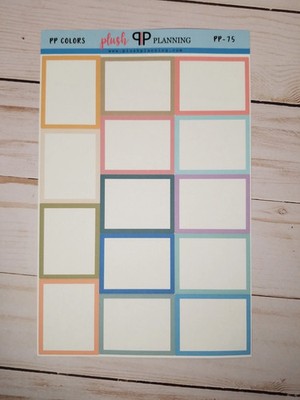 Full Box Planner Stickers