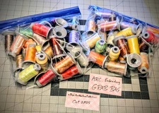 ARC Embroidery Thread ~4lb GRABBAG (You get ALL shown in Main Photo) -USED AS-IS