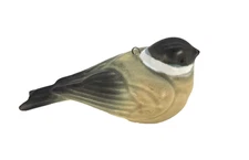 Ceramic Bird Ornament Figurine Chickadee 3 in.