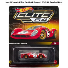 2026 Hot Wheels Elite 64 1967 Ferrari 330 P4 with Protector - NEW