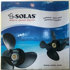 Solas 3411-132-17 Prop Amita 3 Yamaha 60-130HP 13.2 X 17 Aluminum 3BL Propeller