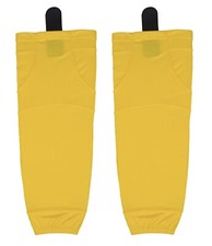 TW Ice Hockey Socks Solid Yellow Dry Fit Mesh Ice Hockey Socks
