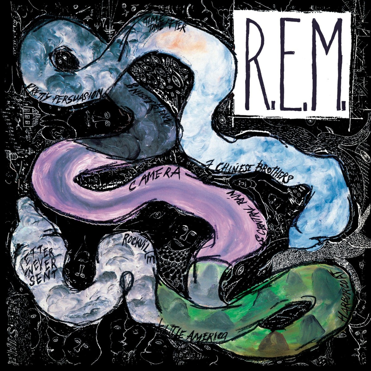 R.E.M. Reckoning BANNER 3x3 Ft Fabric Poster Tapestry Flag album