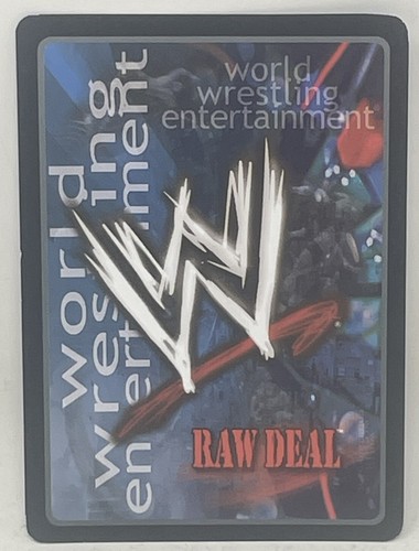 WWE Raw Deal CCG Funaki's Ensugiri Strike High Risk Card Lightly Played Collect - Picture 2 of 4