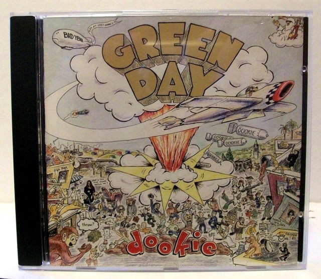 GREEN DAY "DOOKIE" Alternate/Indie Rock Music CD 1994 Reprise (Label