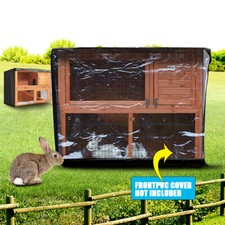 Bunny Rabbit Hutch Cover Outdoor Waterproof Small Pet Crate Cover UV Resistant