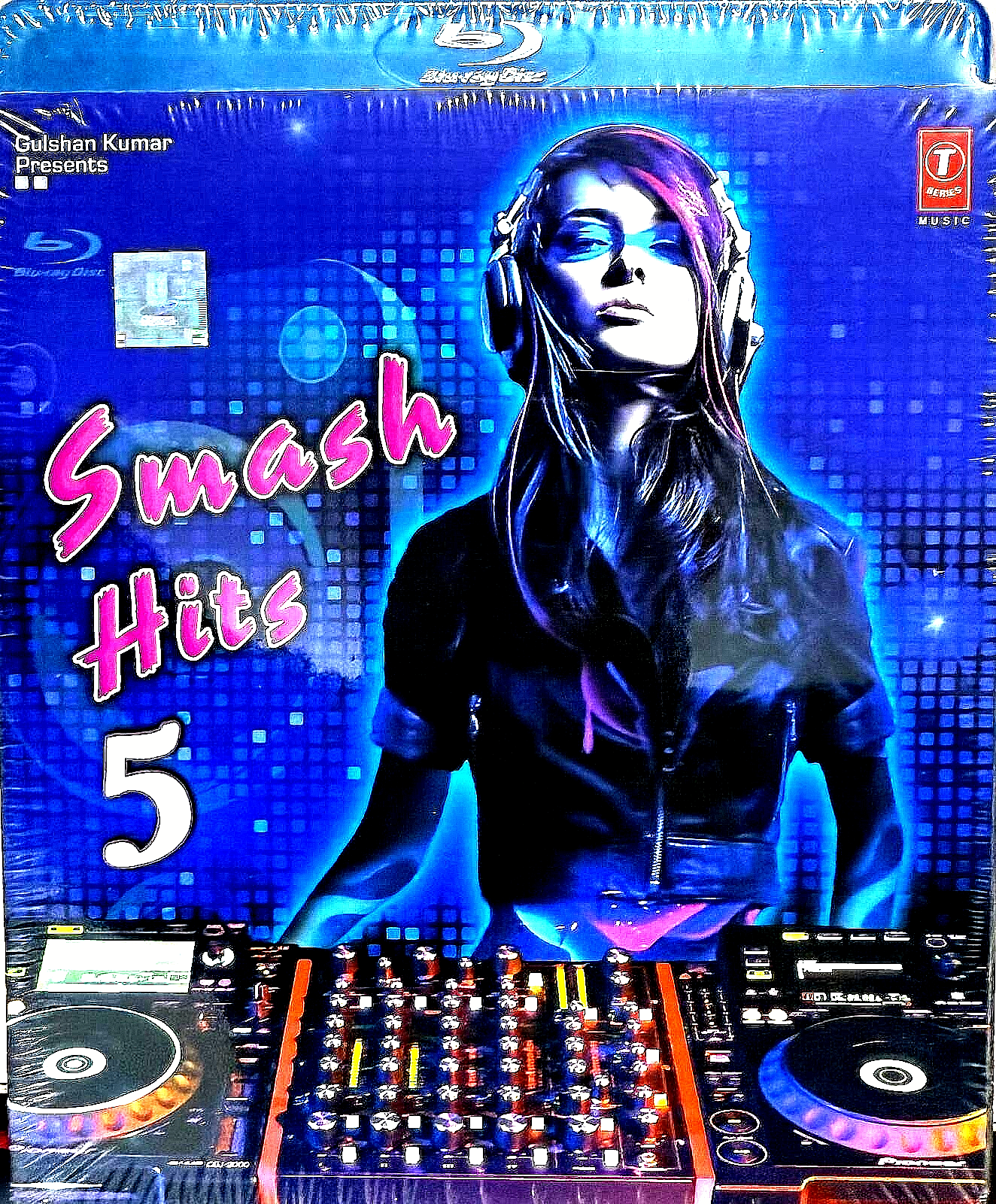 SMASH HITS VOL. 6 - BRAND NEW BOLLYWOOD 40 HIT FILMS SONGS BLU-RAY