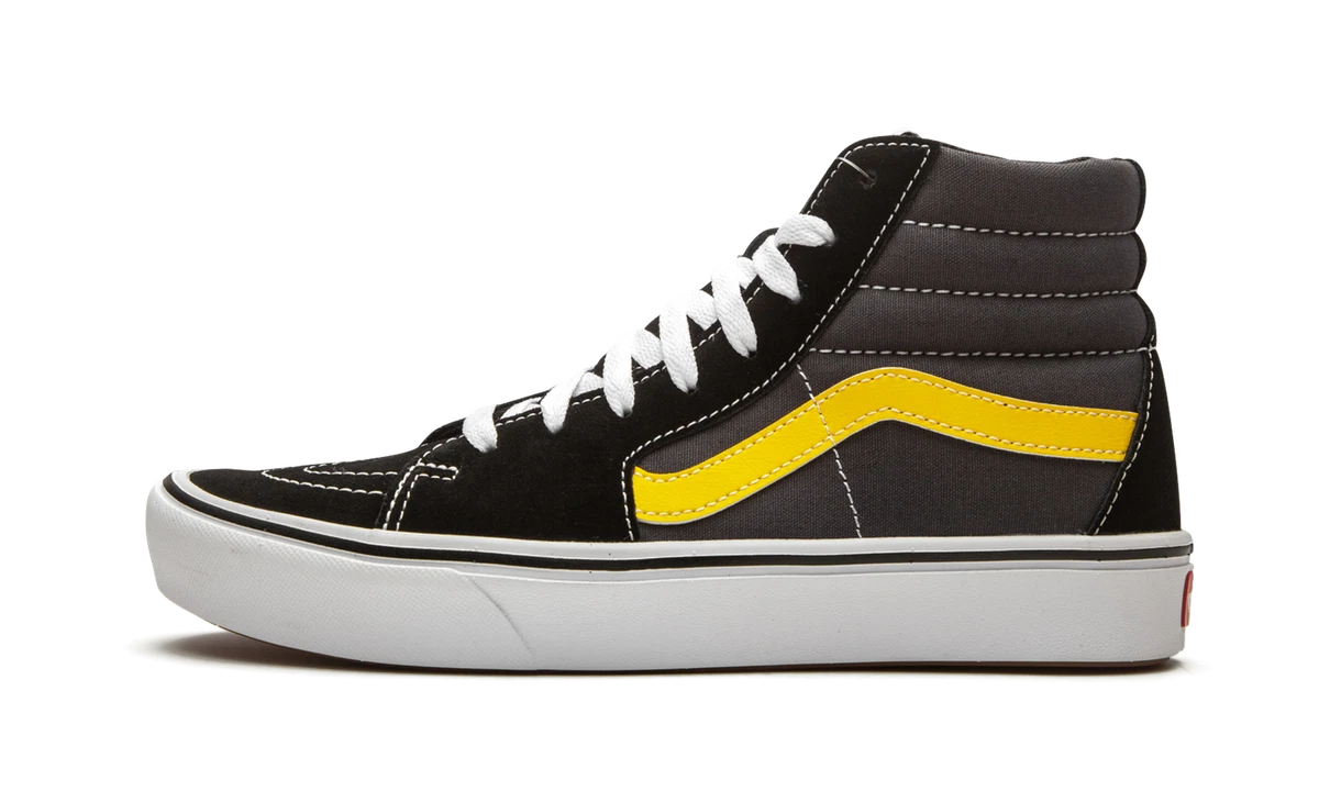 Gray and shop yellow vans