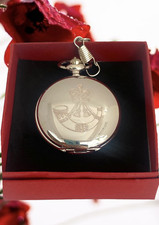 Rifles Light Infantry LI Army Military Engraved Masons Of London Pocket Watch