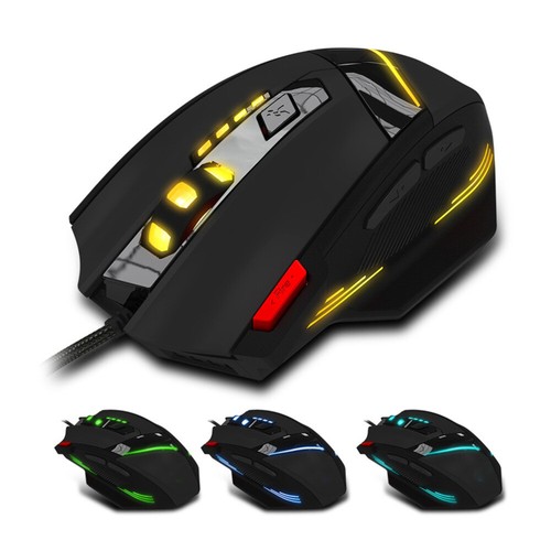 Optical USB Wired Gaming Mouse 7 Buttons 7200 DPI Professional Gaming Mouse - Picture 9 of 11