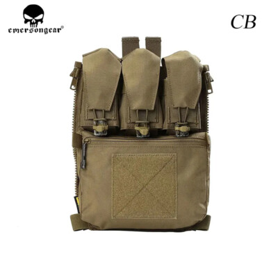 Emerson Tactical Zip on Back Panel Banger Pouch FERRO FCPC V5 Vest