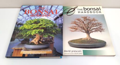 2 x BONSAI Books THE BONSAI WORKSHOP (1994 HCDJ) & The Bonsai Handbook (2001 PB) - Picture 1 of 11