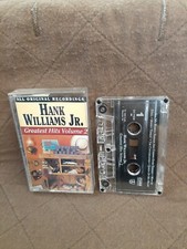 Hank Williams Jr.'s Greatest Hits Volume 2 Cassette 1994 Curb Records