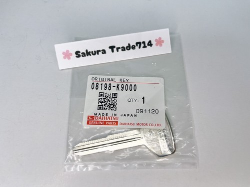Genuine Daihatsu Hijet Blank key 08198-K9000 S200P S210P S201P S211P Mini Truck - Imagen 5 de 8