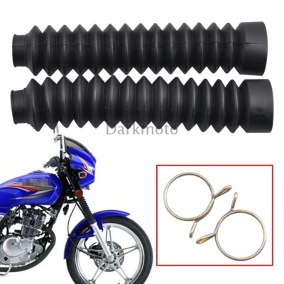 Color : Black Motorcycle Rear Air Shock Motorcycle Shock Absorber Universal Motorcycle Front Fork Cover Protector Gaiters Gators Boot Shock Rubber Color : Black Motorcycle Rear Air Shock Motorcycle Shock Absorber Universal Motorcycle Front Fork Cover Protector Gaiters Gators Boot Shock Rubber