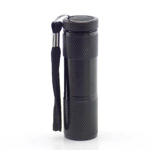 Linterna 9 Led AAA Ultra Violeta Luz Negra Dinero Púrpura Antorcha UV Luz Flash - Imagen 3 de 8
