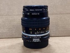NIKON MICRO-NIKKOR 55mm F/2.8 W/ KENKO PRO1D LENS PROTECTOR- USED.