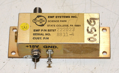 EMF Systems Oscillator 52727-222023 .5 GHz W1