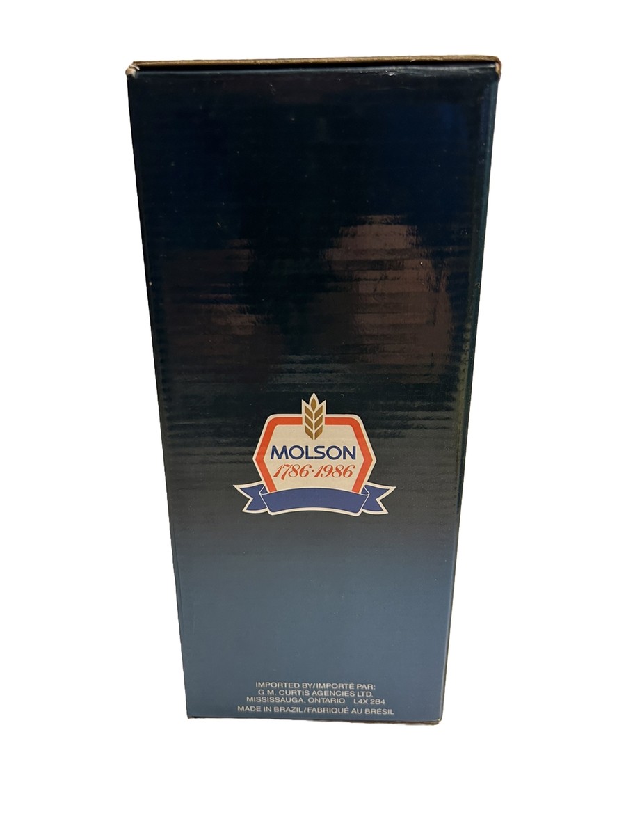 Molson Canadien Beer Stein 1786-1986 | eBay
