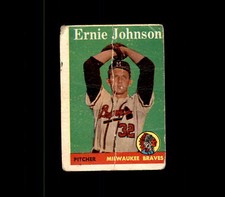 1958 Topps 78A Ernie Johnson POOR #D438398