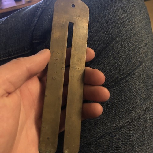 Original WW2 British Army Brass Button Stick Polish Protector eBay