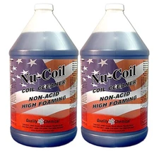 Nu-Coil Concentrated Air Conditioner Coil Cleaner / 2 Gallon Case
