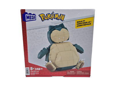 Pokémon Mega Mattel Construx Snorlax Building Set 246 Teile HLB70