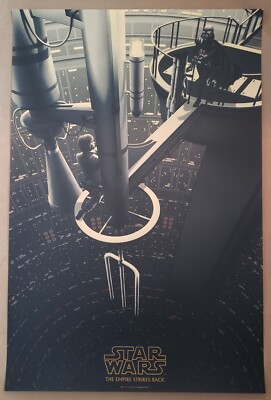 Star Wars DARK SIDE Print Melvin Mago Empire Strikes Back LE 175 Bottleneck Jedi