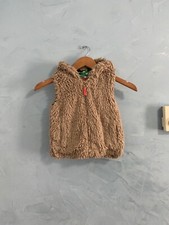 Mini Boden Faux Fur Vest Sz 3-4Y