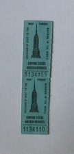 Para biletów Empire State Observatories 1995