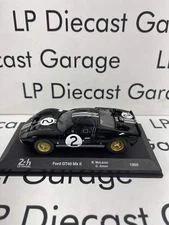 EDICOLA 1966 Ford GT40 MKII B McLaren Black 1:43 Diecast