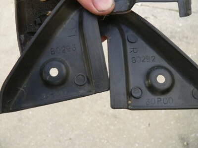 NISSAN 300ZX PAIR INTERIOR MIRROR TRIM COVER RIGHT LEFT 90-96