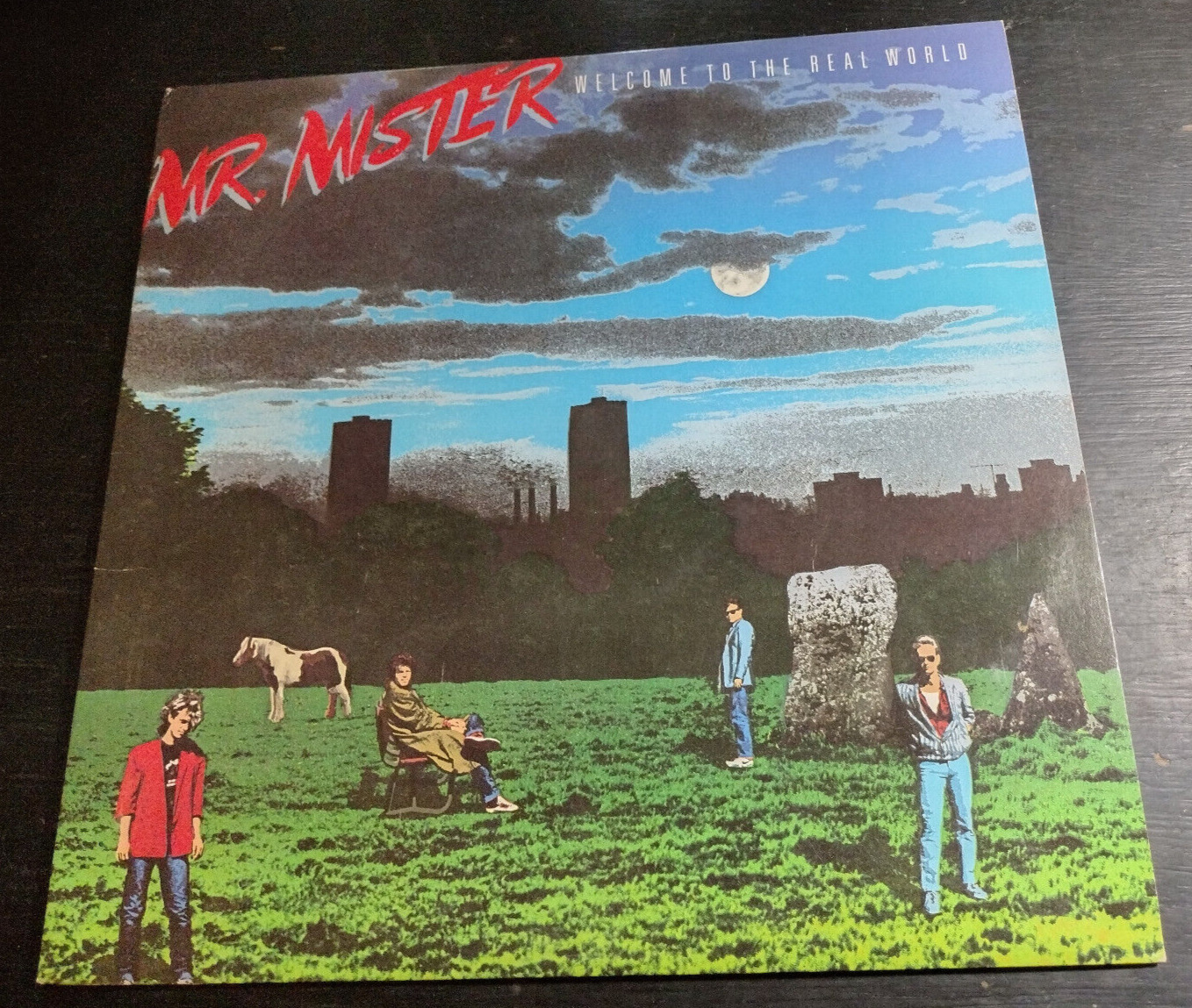 Mr Mister Welcome to the Real World - VINYL RECORD  LP