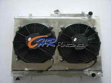 Aluminum Radiatorshroudfan For 94-98 Nissan Skyline R33 R34 Gtr Gtst Rb25det Aluminum Radiatorshroudfan For 94-98 Nissan Skyline R33 R34 Gtr Gtst Rb25det