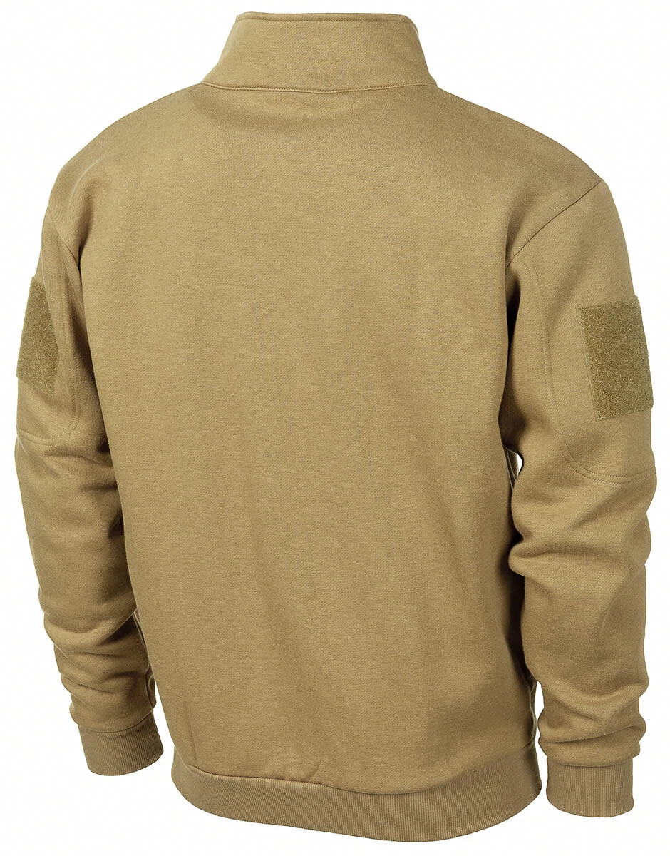 Military sweater best sale jacket