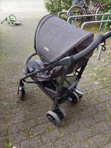Teutonia Kinderwagen gebraucht in gutem Zustand + Buggy GESCHENKT:) - Bild 5 von 12