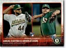 2015 Topps Update #US193 Angel Castro / Arnold Leon