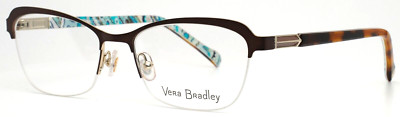 VERA BRADLEY Gretchen Daisy Dot Paisley Womens Cat Eye Eyeglasses 52-17-135 A