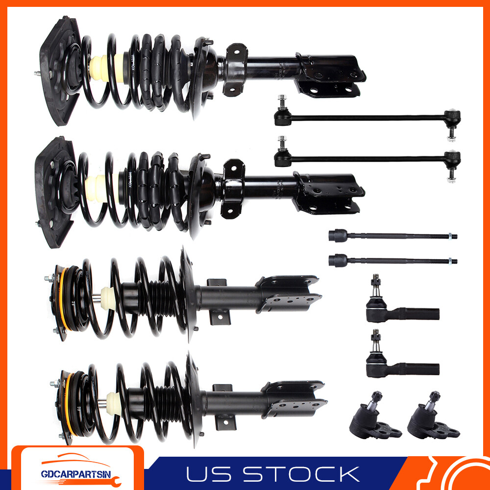 Front Suspension Strut Tie Rod Ball Joint Sway Bar Pontiac Grand Prix 2004-2008