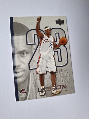 LEBRON JAMES 05/06 Upper Deck Rookie of the Year #32 CLEVELAND CAVALIERS