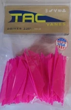 @NEW@ 36- TAC Vanes Driver 225! Pink 2.25" MADE IN THE USA