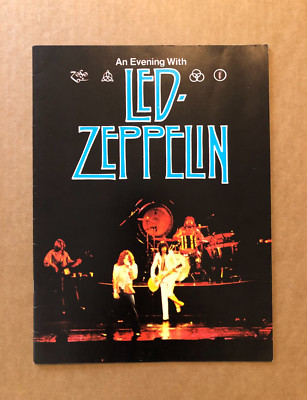 LED ZEPPELIN 1977 UNITED STATES TOUR PROGRAM BOOK ORIGINAL VINTAGE