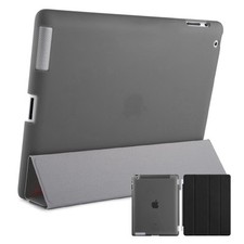 Smart Custodia Protettiva IPAD 2 3 4 Case Cover Regolabile Supporti Nero