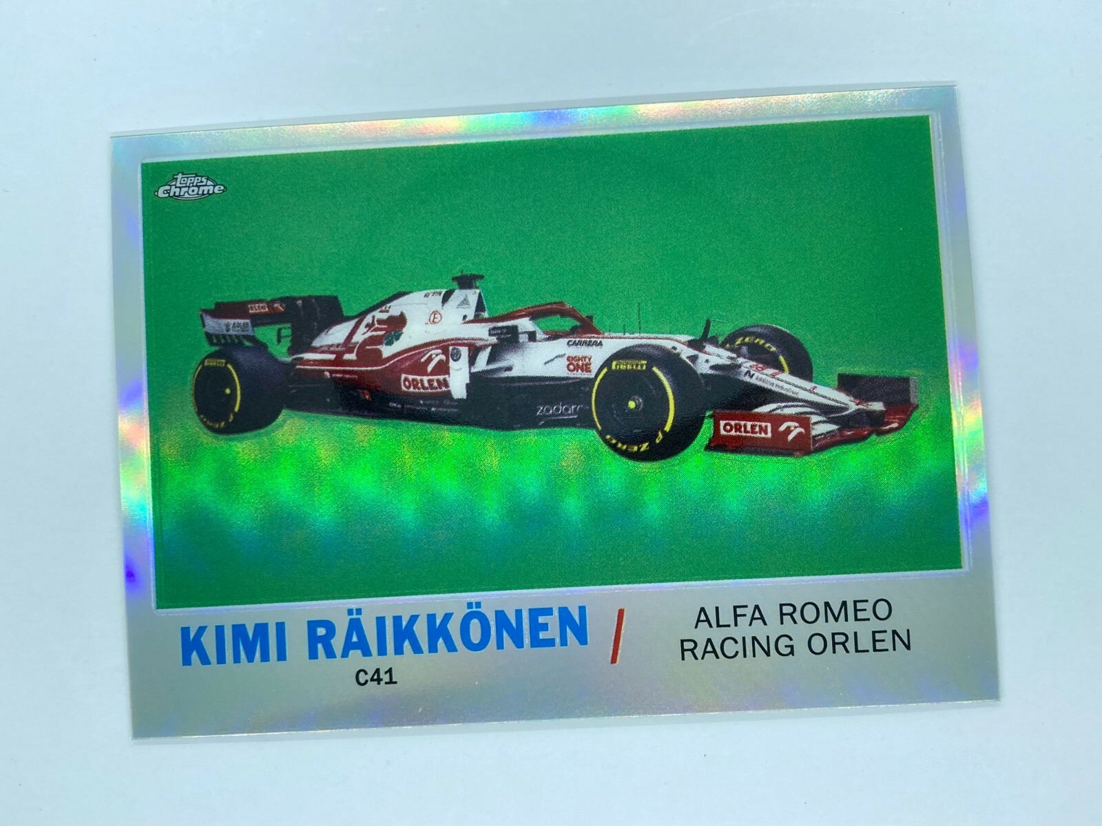 Kimi Raikkonen 1961 - 2021 Topps Chrome Formula 1 #T61-KR