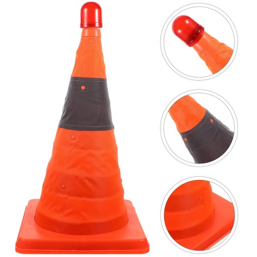 1/2/3 POP UP SAFETY CONE 18" HIGH VISIBILITY EMERGENCY ROAD TRAFFIC