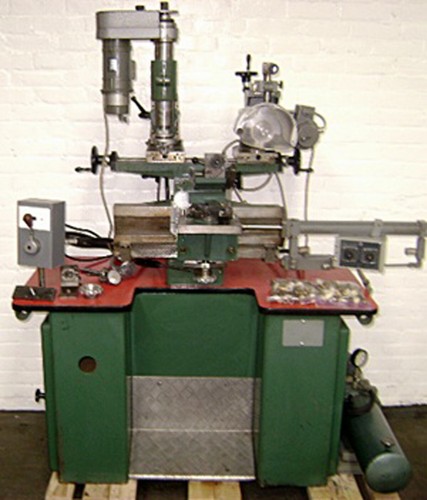 TOUSDIAMANTS T/2E 2-Head Diamond Faceting Cutting Machine For Jewelry #T2E