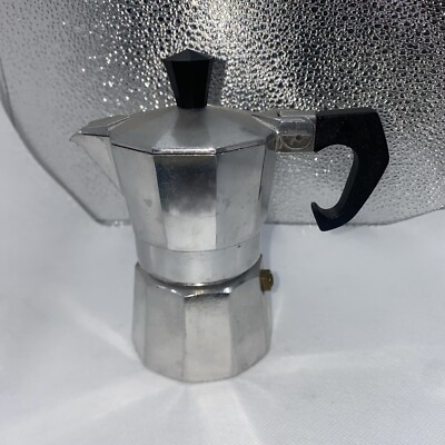 ALPU Espresso Latte Coffeemaker Expresso Mini 1 Cup Brewer Pot Made In Italy